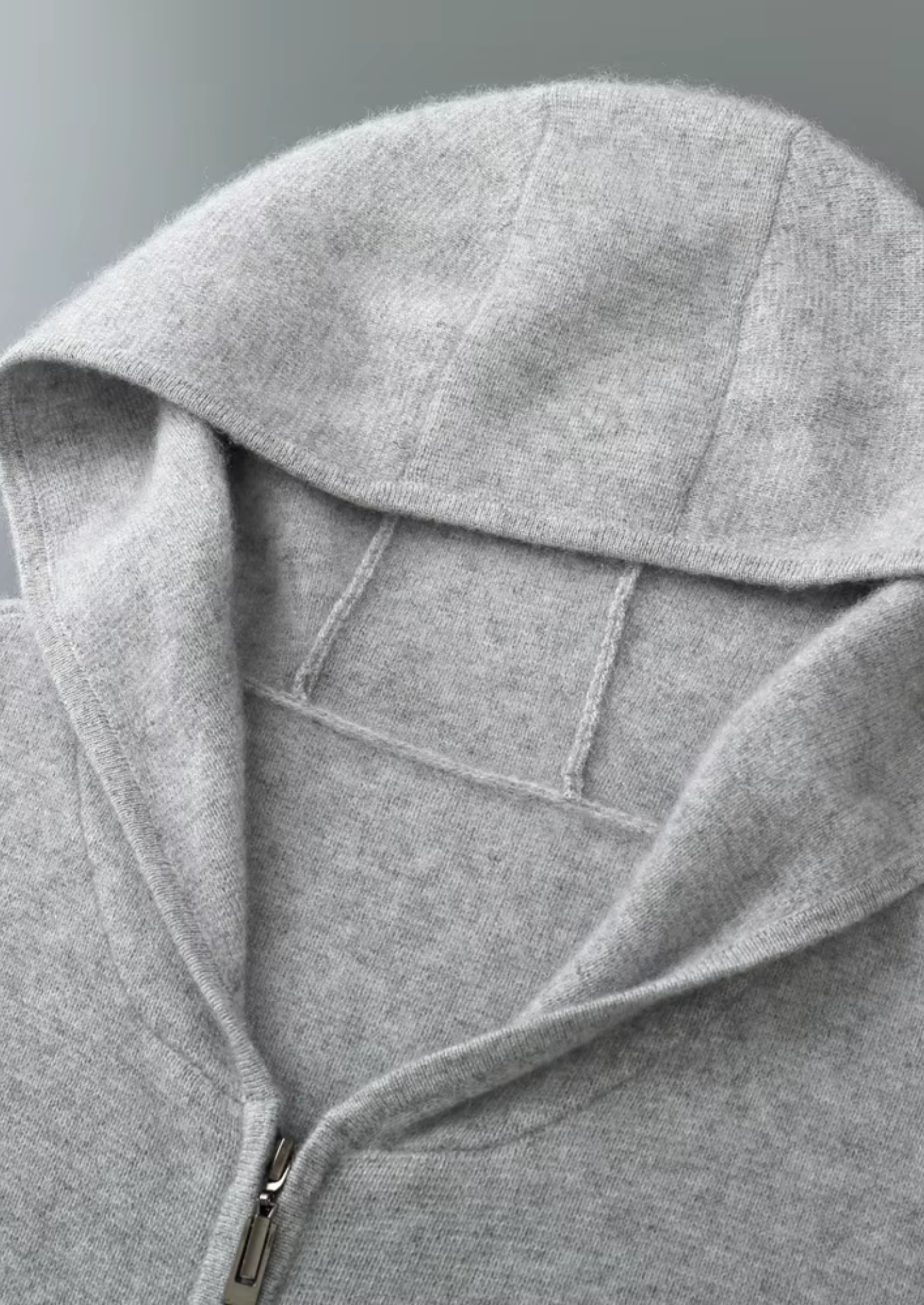 Loungewear Set Grey Extra-Fine Merino Wool 6