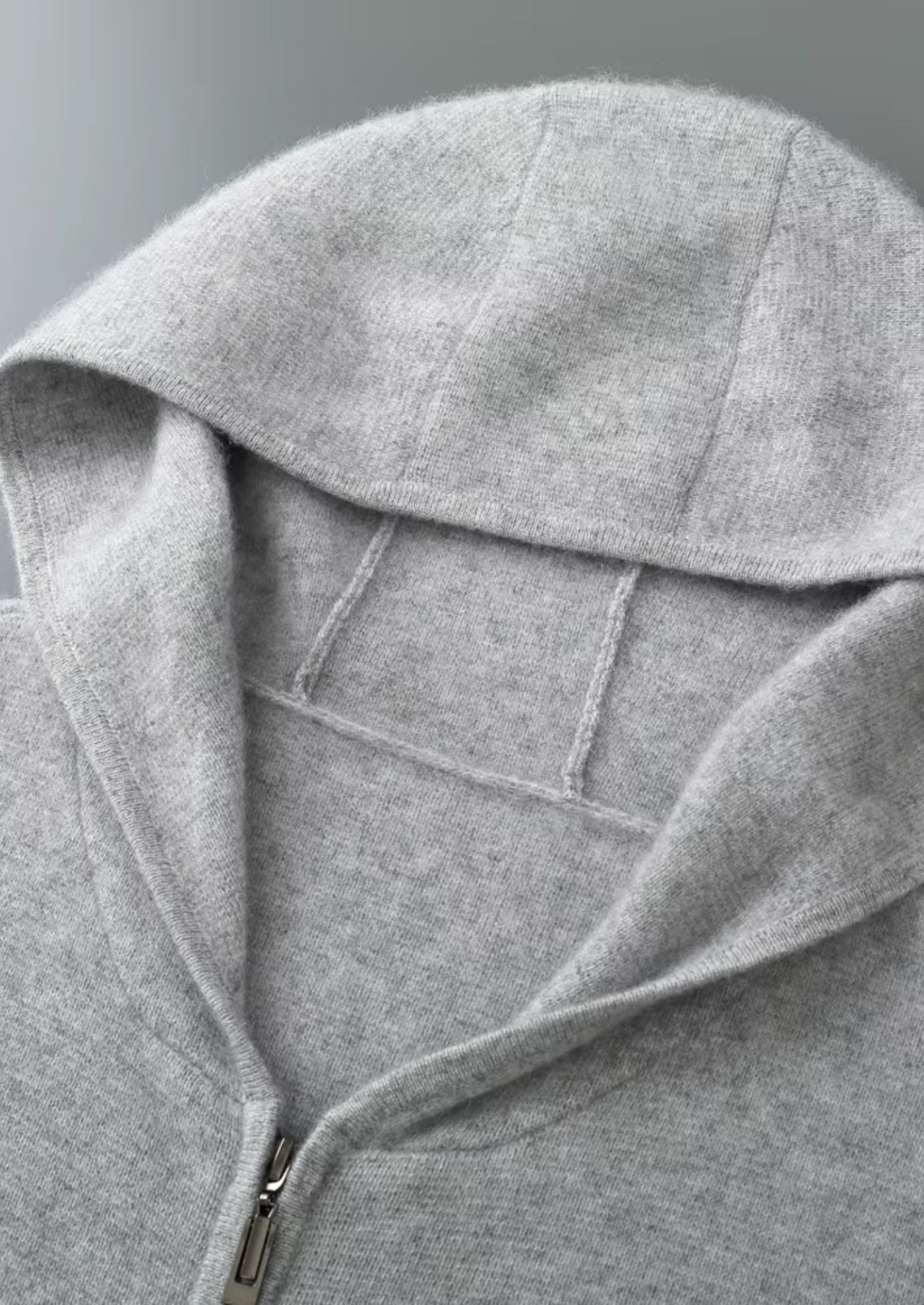 Loungewear Set Grey Extra-Fine Merino Wool