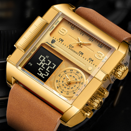 Luxury Digital Wrist Watch with Backlit Display and Water Resistance – Stylish Multifunctional Timepiece 3