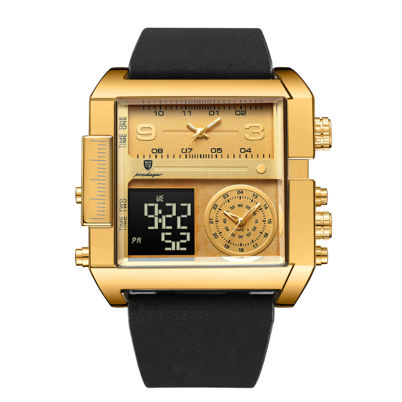 Luxury Digital Wrist Watch with Backlit Display and Water Resistance – Stylish Multifunctional Timepiece 7