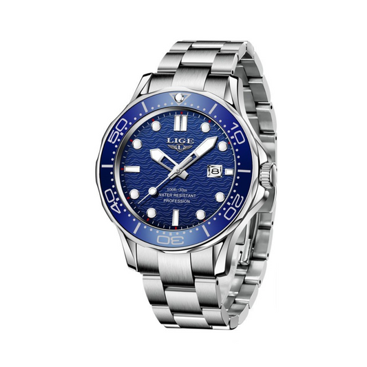 Luxury Luminous Casual Watch for Men – Multifunctional Chronograph with Water Resistance 0