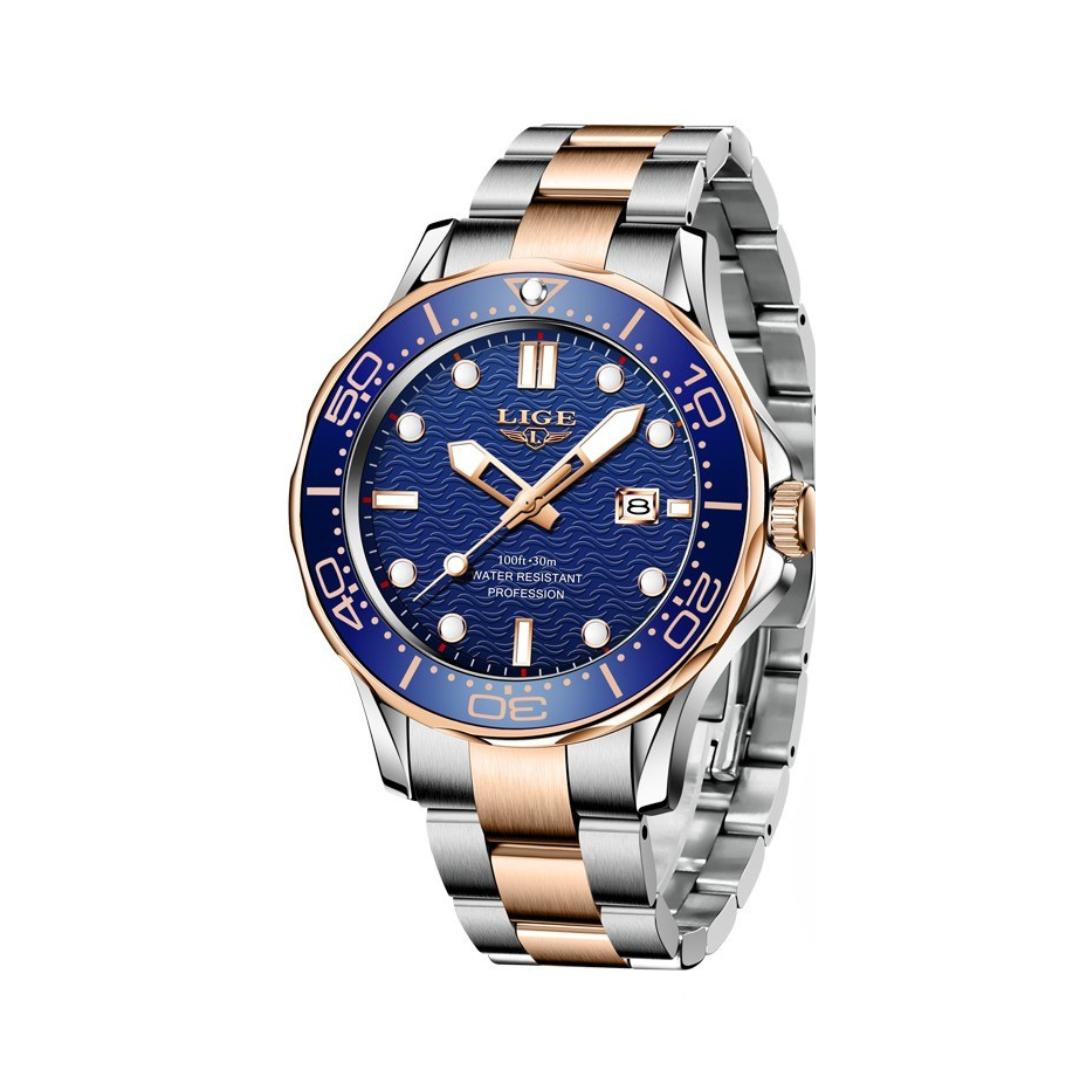 Luxury Luminous Casual Watch for Men – Multifunctional Chronograph with Water Resistance 11