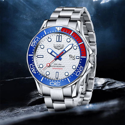 Luxury Luminous Casual Watch for Men – Multifunctional Chronograph with Water Resistance 3