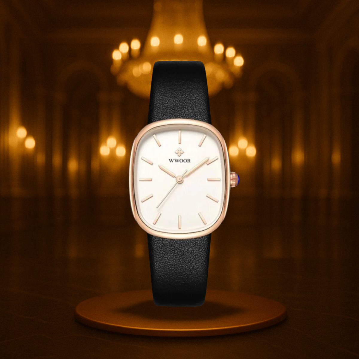 Men's Casual Watch Black Quartz