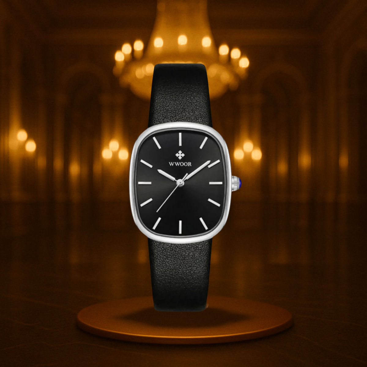 Men's Casual Watch Black Quartz