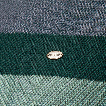 Men's Half Zip Sweater Grey Cotton Blend 6