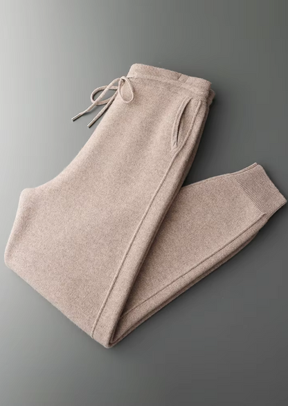 Men's Joggers Grey Extra-Fine Merino Wool