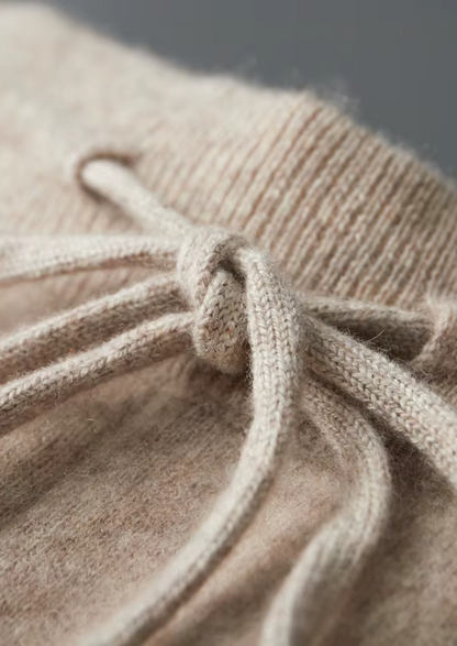 Men's Joggers Grey Extra-Fine Merino Wool Relaxed Fit 7
