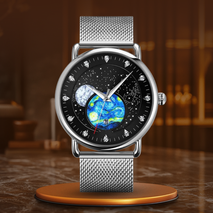 Men's Mechanical Watch with Glow-in-the-Dark Feature, Water-Resistant and Shock Resistant, Elegant Design for Everyday Wear 0