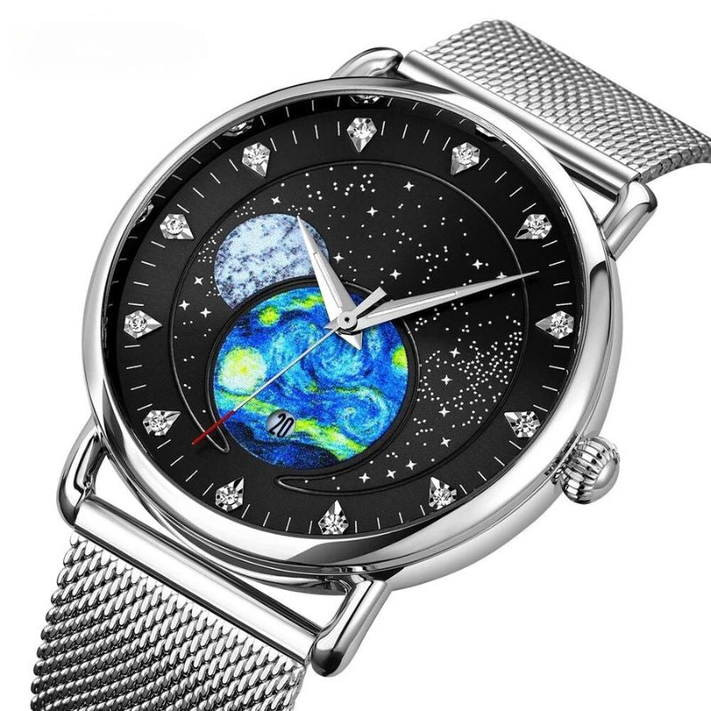 Men's Mechanical Watch with Glow-in-the-Dark Feature, Water-Resistant and Shock Resistant, Elegant Design for Everyday Wear 2