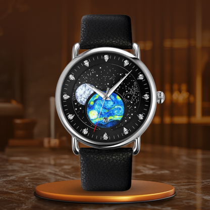 Men's Mechanical Watch with Glow-in-the-Dark Feature, Water-Resistant and Shock Resistant, Elegant Design for Everyday Wear 9