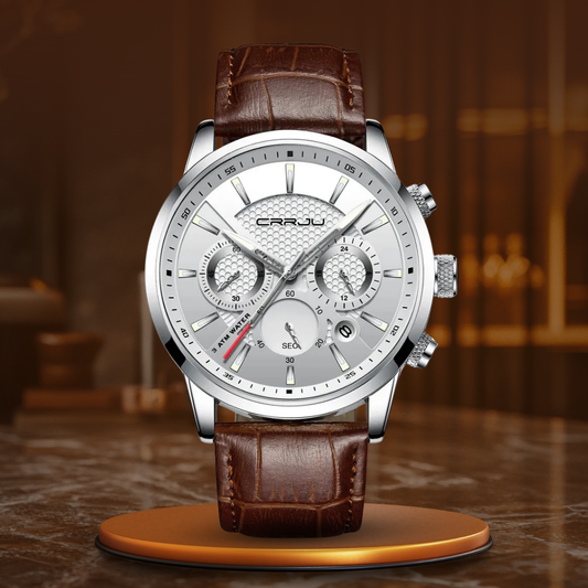 Men's Military Watch with Quartz Movement – Casual and Formal Wear