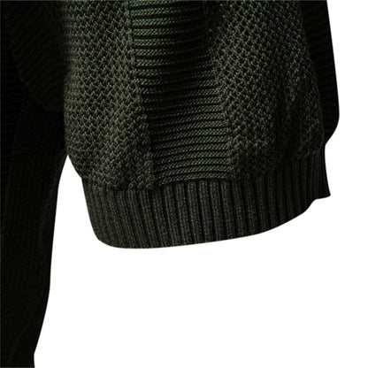 Men's Polo Shirt Blue Striped Cotton