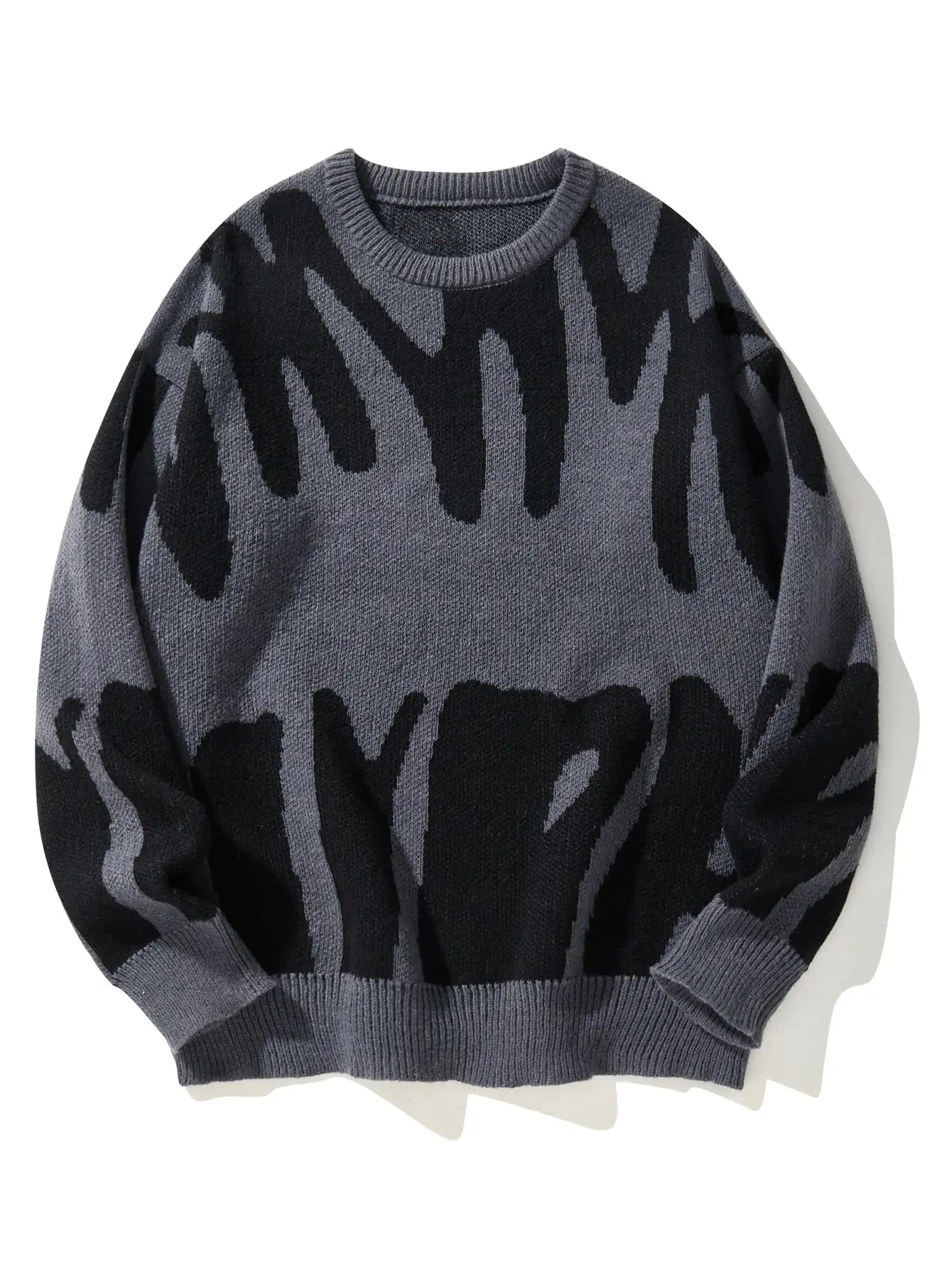 Men's Sweater Blue Cotton Blend 0