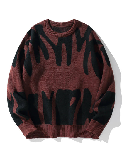 Men's Sweater Blue Cotton Blend 5