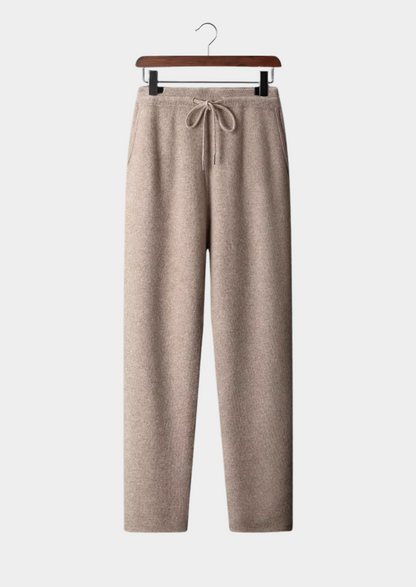 Men's Trousers Grey Extra-Fine Merino Wool 3