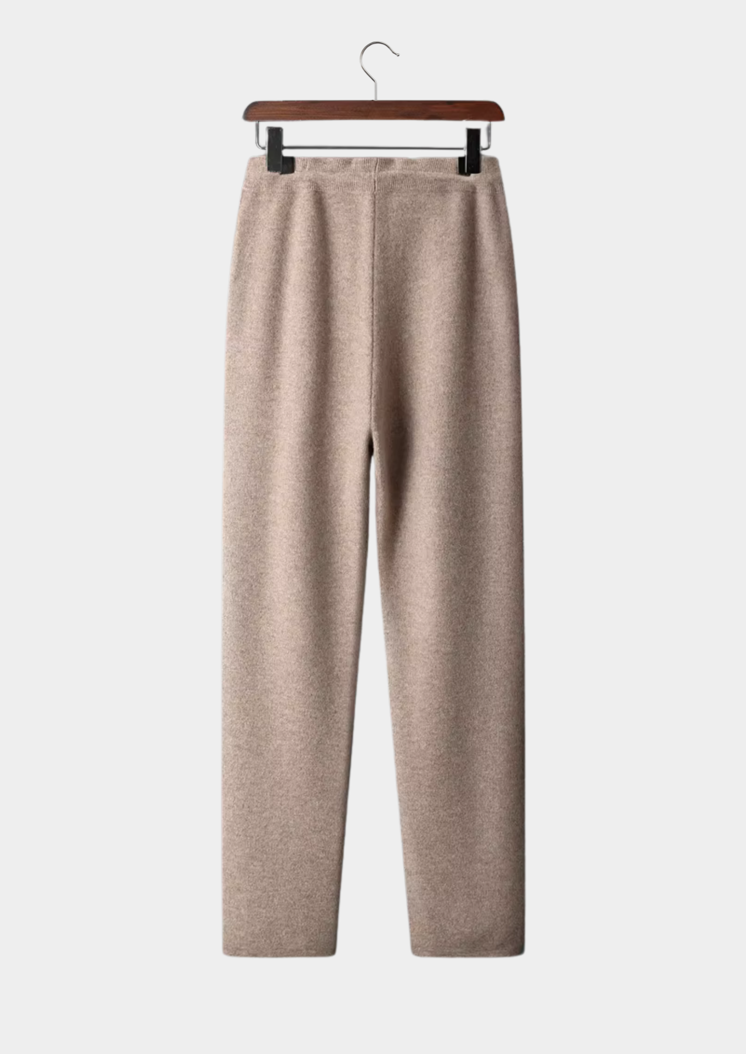 Men's Trousers Grey Extra-Fine Merino Wool 4