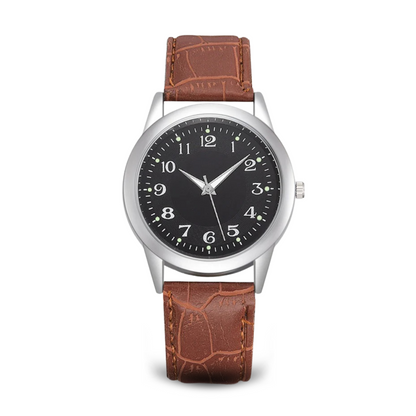 Men's Watch Silver Stainless Steel Minimalist Design