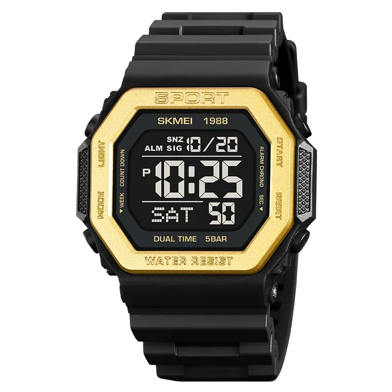 Multifunctional Military Digital Watch with LED Display and 30 ATM Water Resistance – Ideal for Outdoor Adventures 11