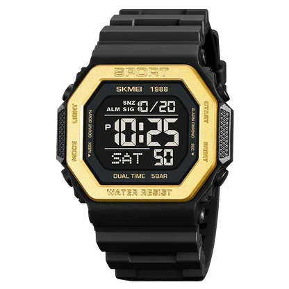 Multifunctional Military Digital Watch with LED Display and 30 ATM Water Resistance – Ideal for Outdoor Adventures 11