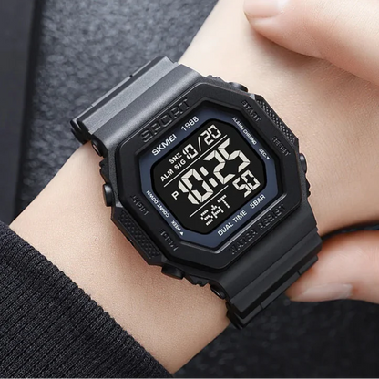 Multifunctional Military Digital Watch with LED Display and 30 ATM Water Resistance – Ideal for Outdoor Adventures 5