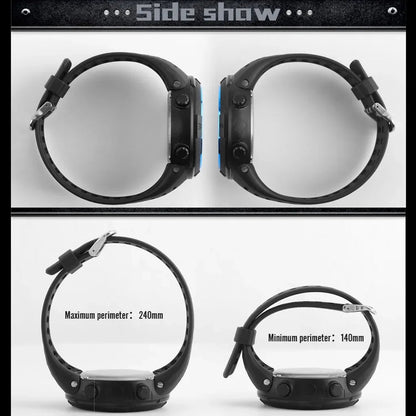 Multifunctional Waterproof Military Sports Watch with Digital Display and Shock Resistance 5