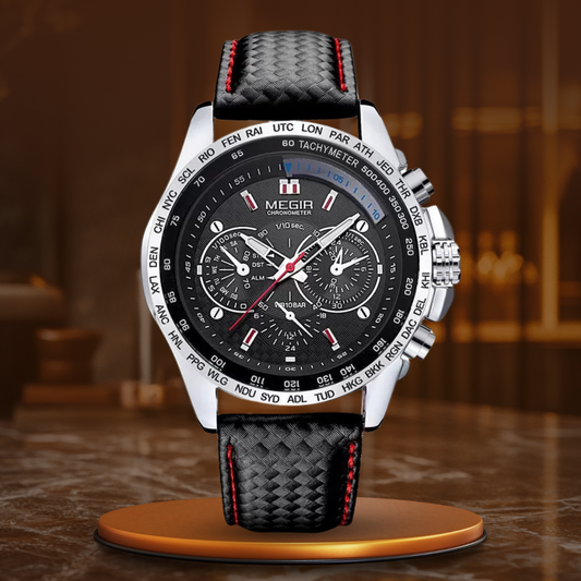 Quartz Watch for Men with Luminous Hands
