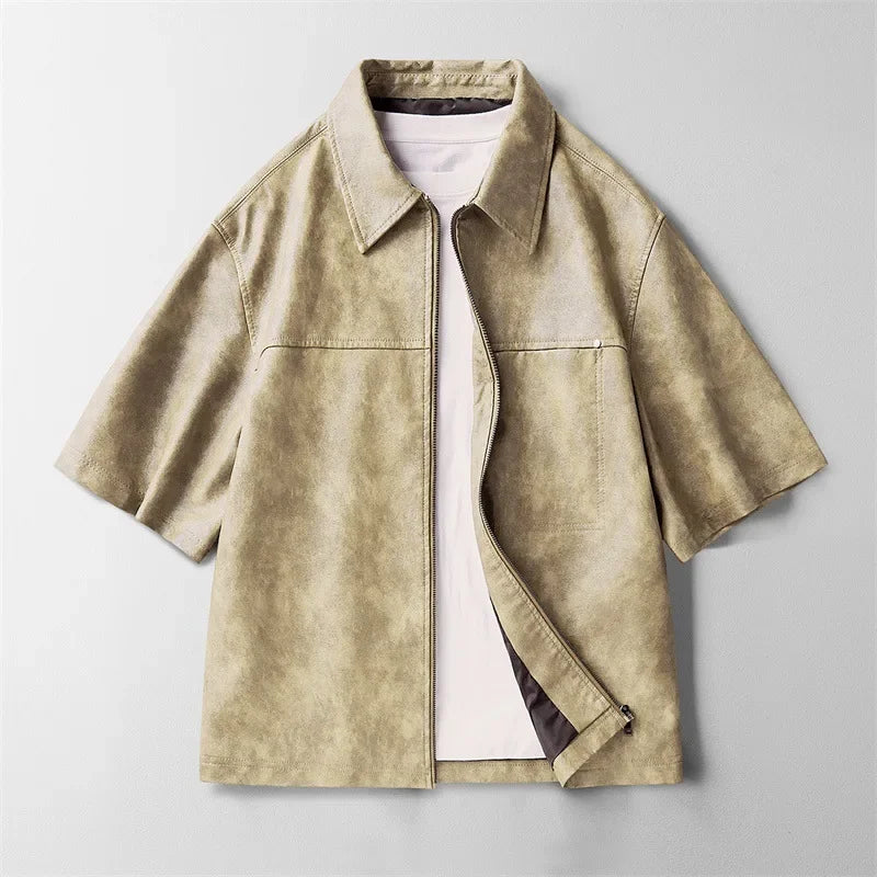 Draven Genuine Leather Top