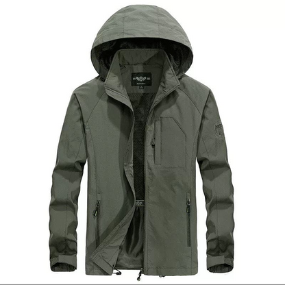 Men's Casual Jacket with Functional Pockets - Stylish & Versatile Outerwear for Everyday Wear