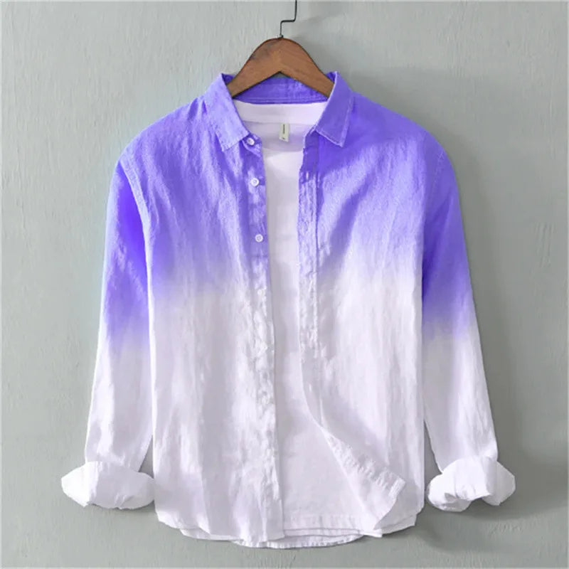 David Fade Button-Up Shirt