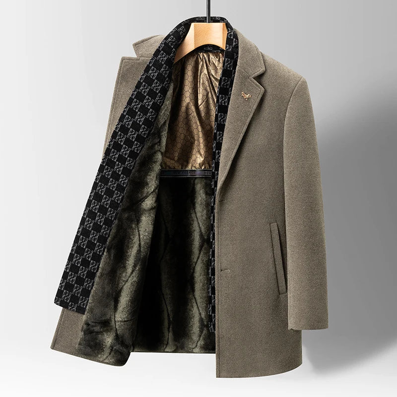 Derrian Wool Overcoat