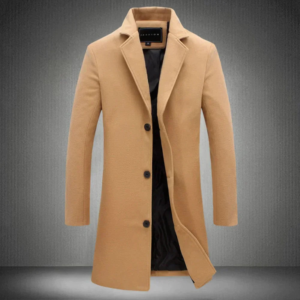 Stylish Men's Elegant Coat - Premium Quality Outerwear for Formal and Casual Occasions - Perfect for Every Season