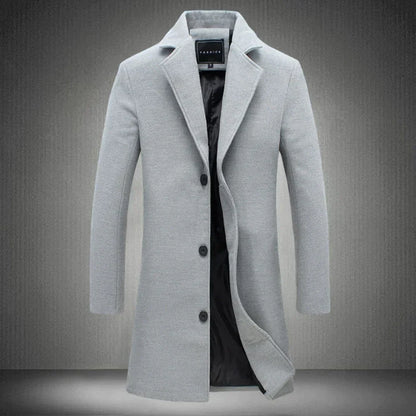 Stylish Men's Elegant Coat - Premium Quality Outerwear for Formal and Casual Occasions - Perfect for Every Season