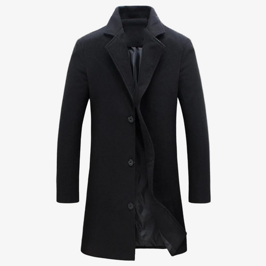 Stylish Men's Elegant Coat - Premium Quality Outerwear for Formal and Casual Occasions - Perfect for Every Season
