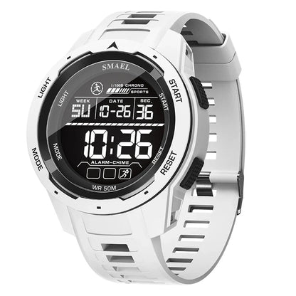 Tactical Digital Sports Watch for Men – Waterproof, Shock-Resistant with LED Display 10