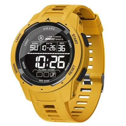 Tactical Digital Sports Watch for Men – Waterproof, Shock-Resistant with LED Display 8