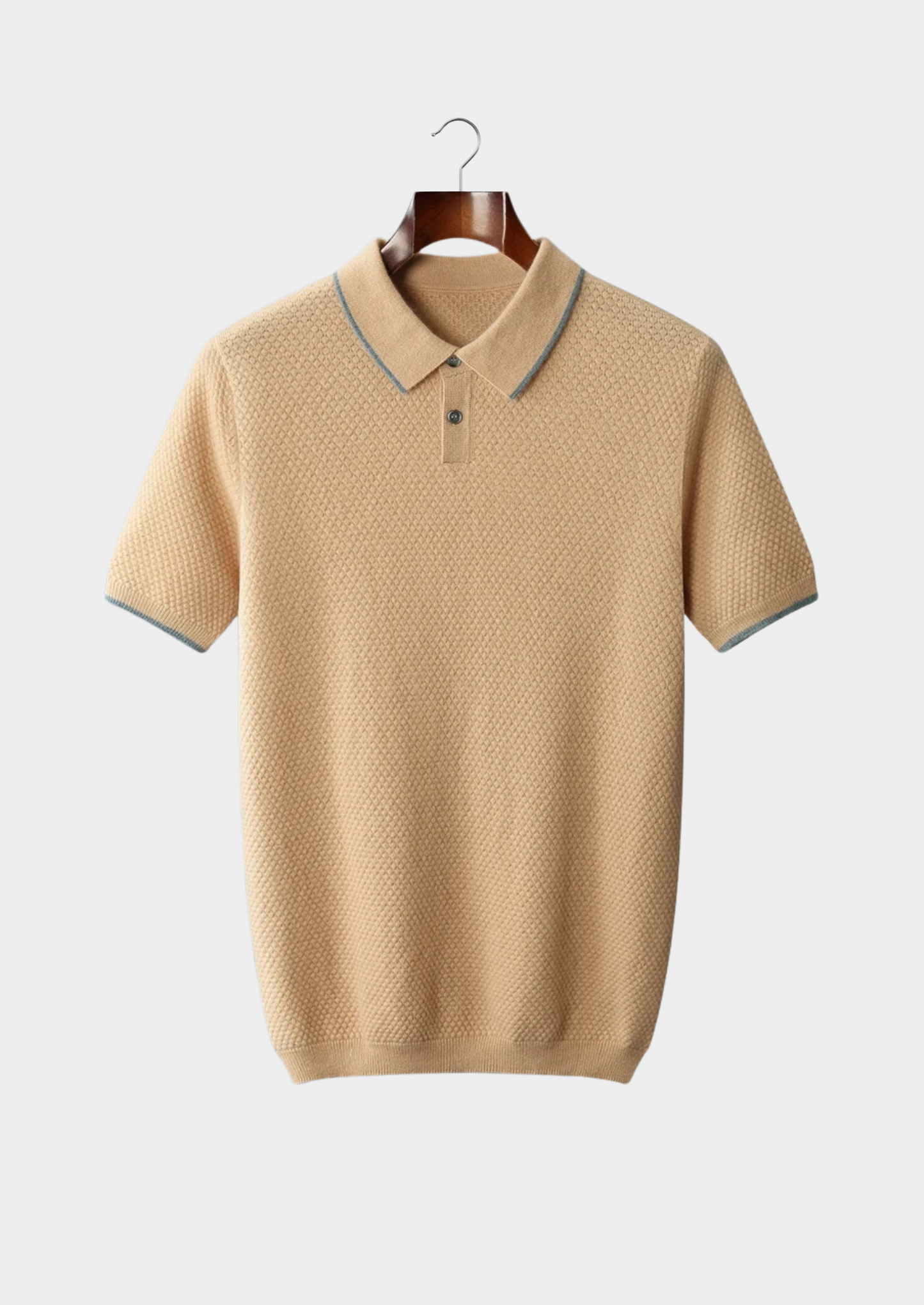 Two-Tone Polo Shirt Cashmere 2