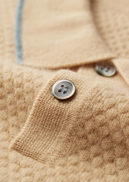 Two-Tone Polo Shirt Cashmere 4