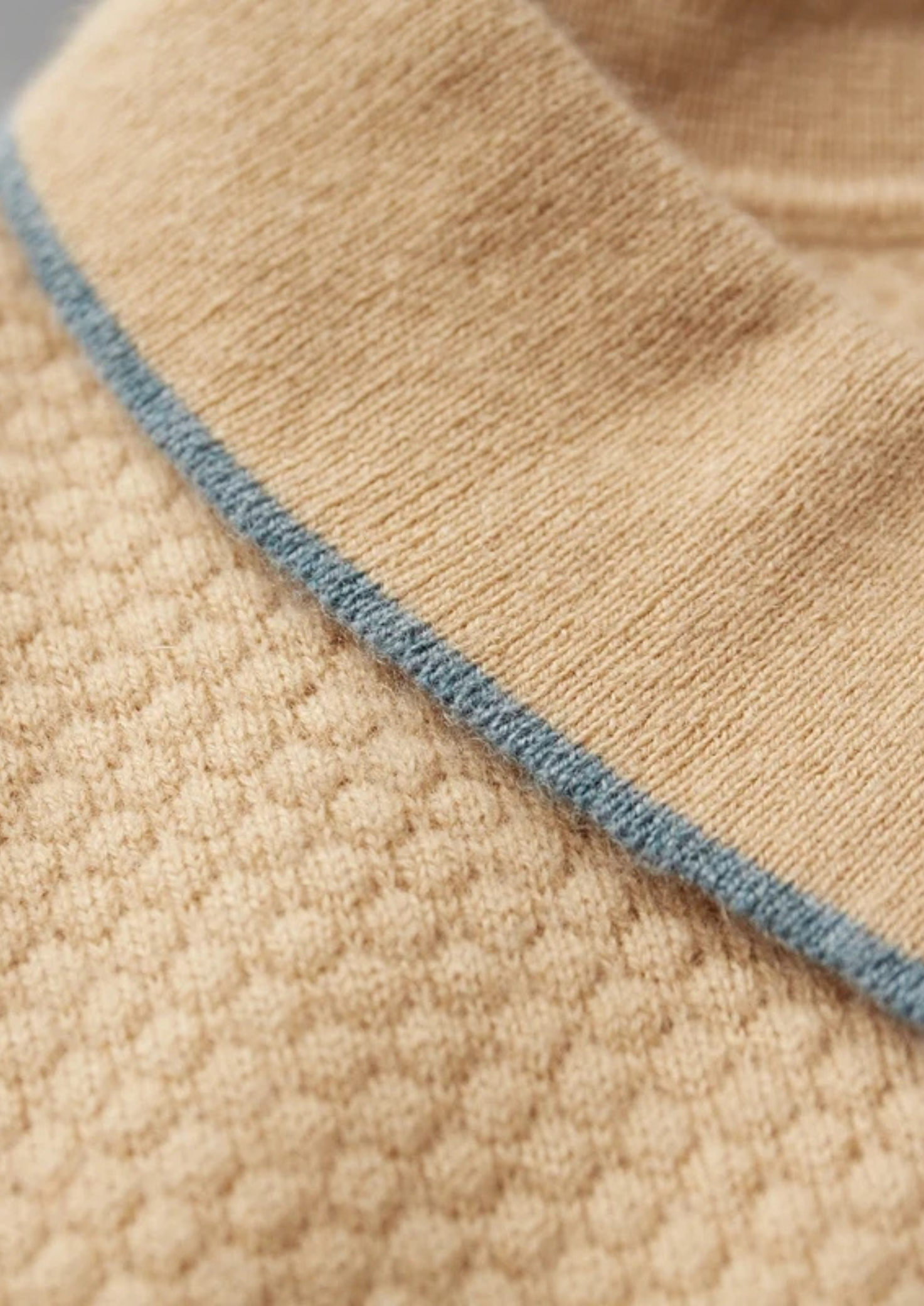 Two-Tone Polo Shirt Cashmere 6