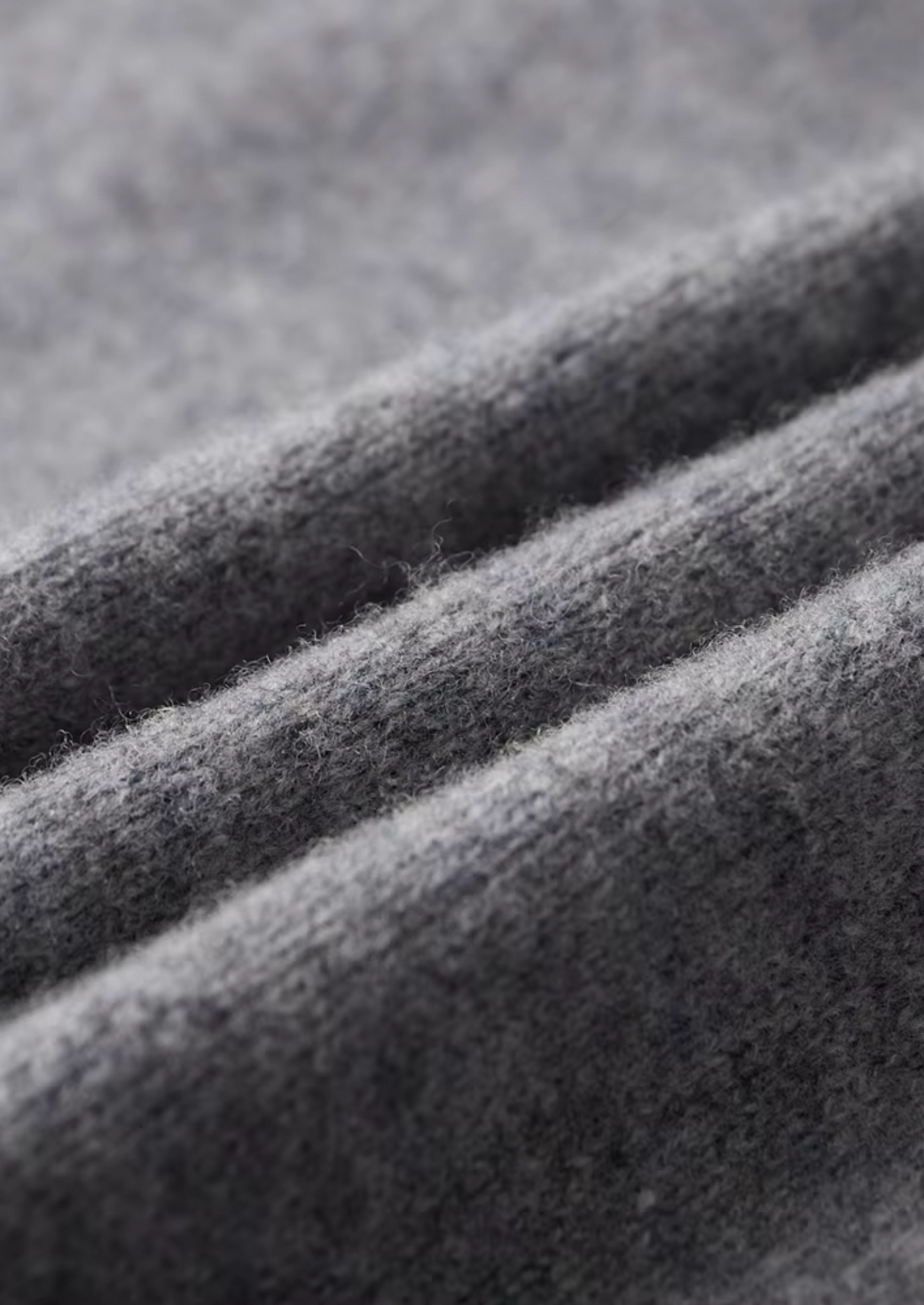 Two-Tone Zip Cardigan Extra-Fine Merino Wool