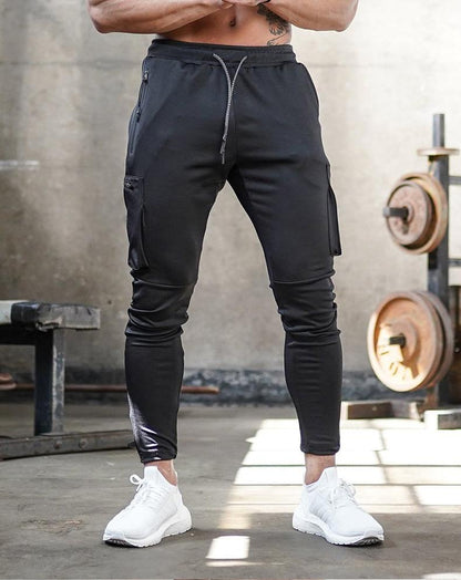 Women's Joggers Black Breathable Cotton Blend 4-Way Stretch 9