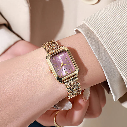Women's Watch Gold Plated Stainless Steel Casual Elegant