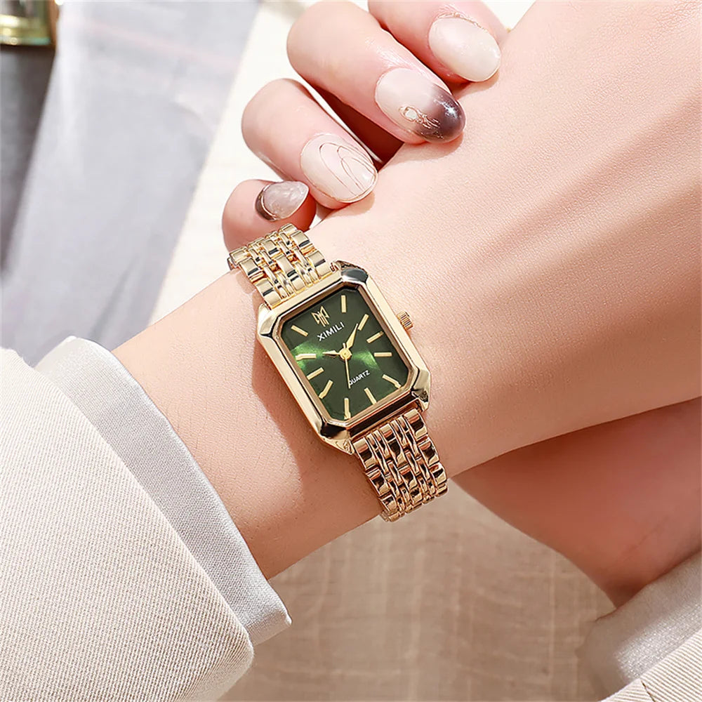 Women's Watch Gold Plated Stainless Steel Casual Elegant