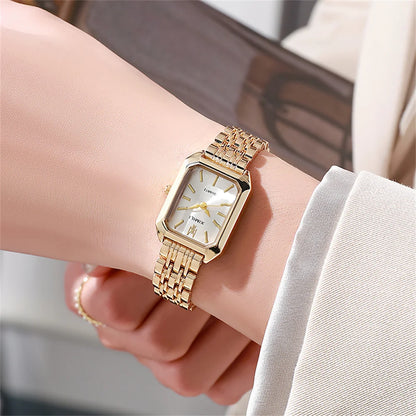 Women's Watch Gold Plated Stainless Steel Casual Elegant