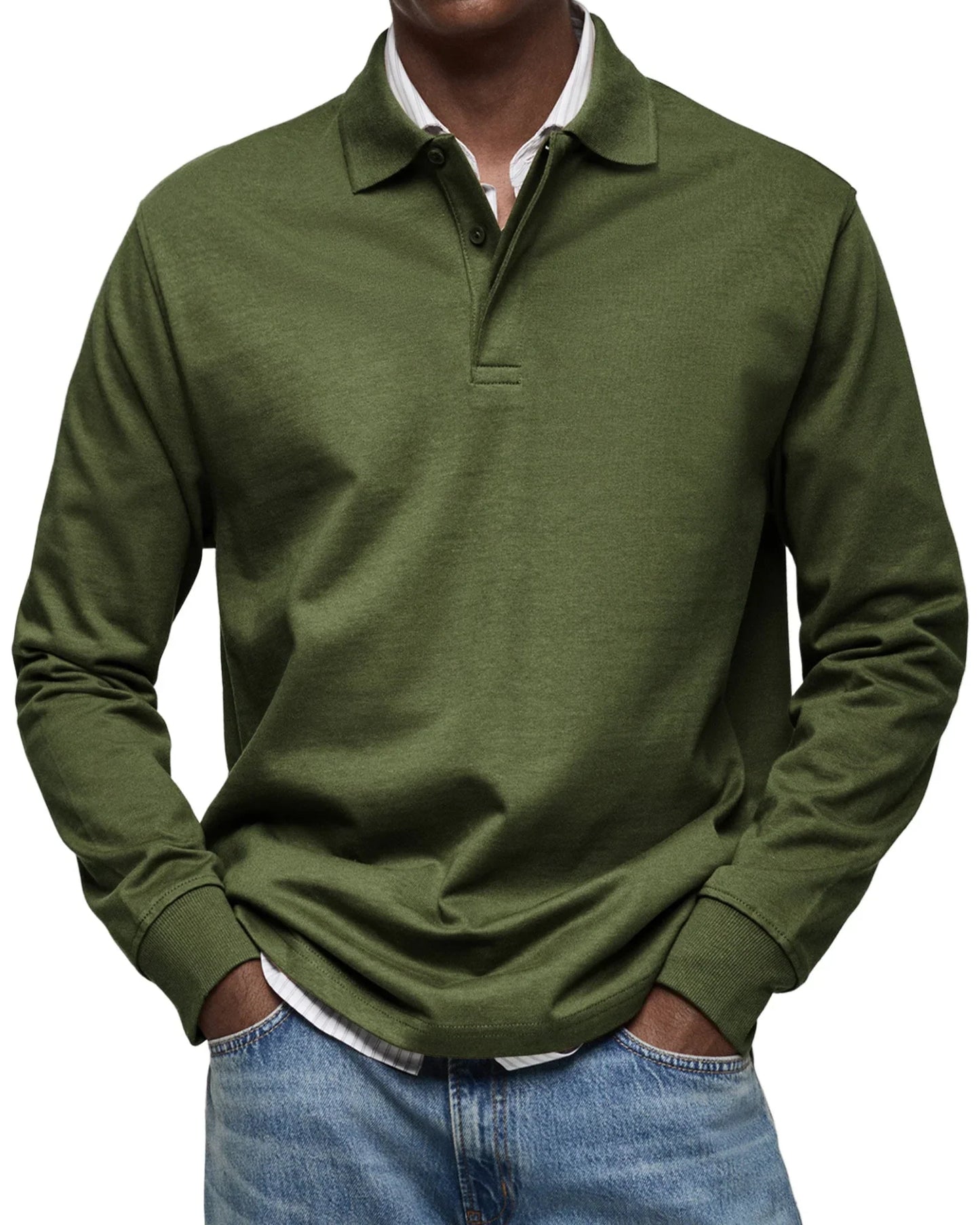 Bruno™ - Relaxed Fit Long Sleeve Polo