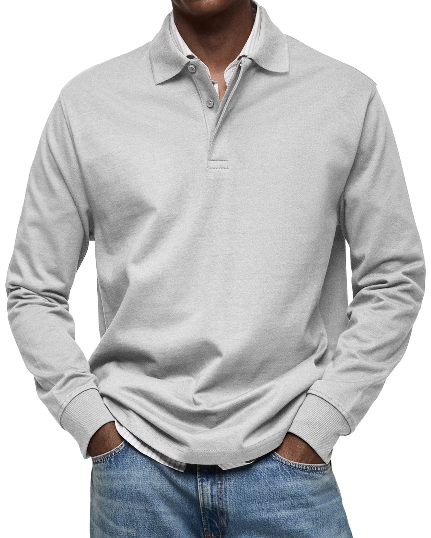 Bruno™ - Relaxed Fit Long Sleeve Polo