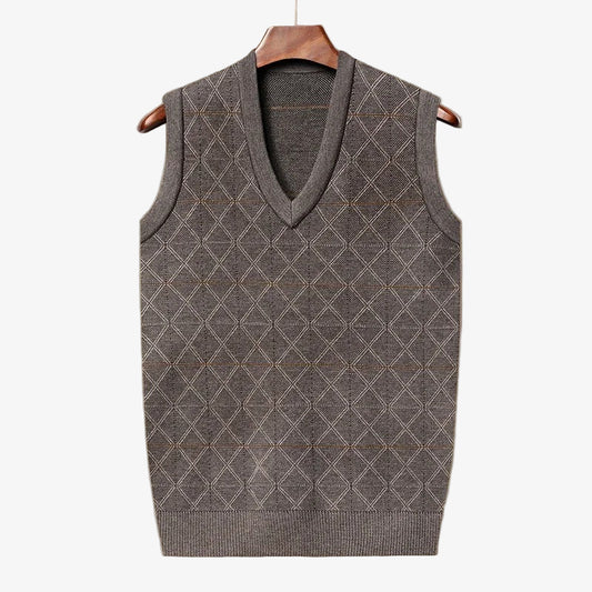 Harris - Knitted Wool Vest with Premium Soft Comfort