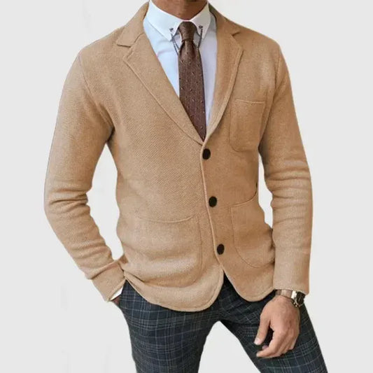Gabriel - Knitted Blazer for Elegant Everyday Style