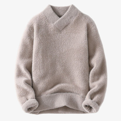 Allen - Unmatched Comfort V-Neck Sweater with Cozy Warm Insulation