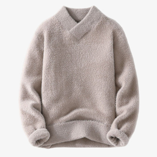 Allen - Unmatched Comfort V-Neck Sweater with Cozy Warm Insulation